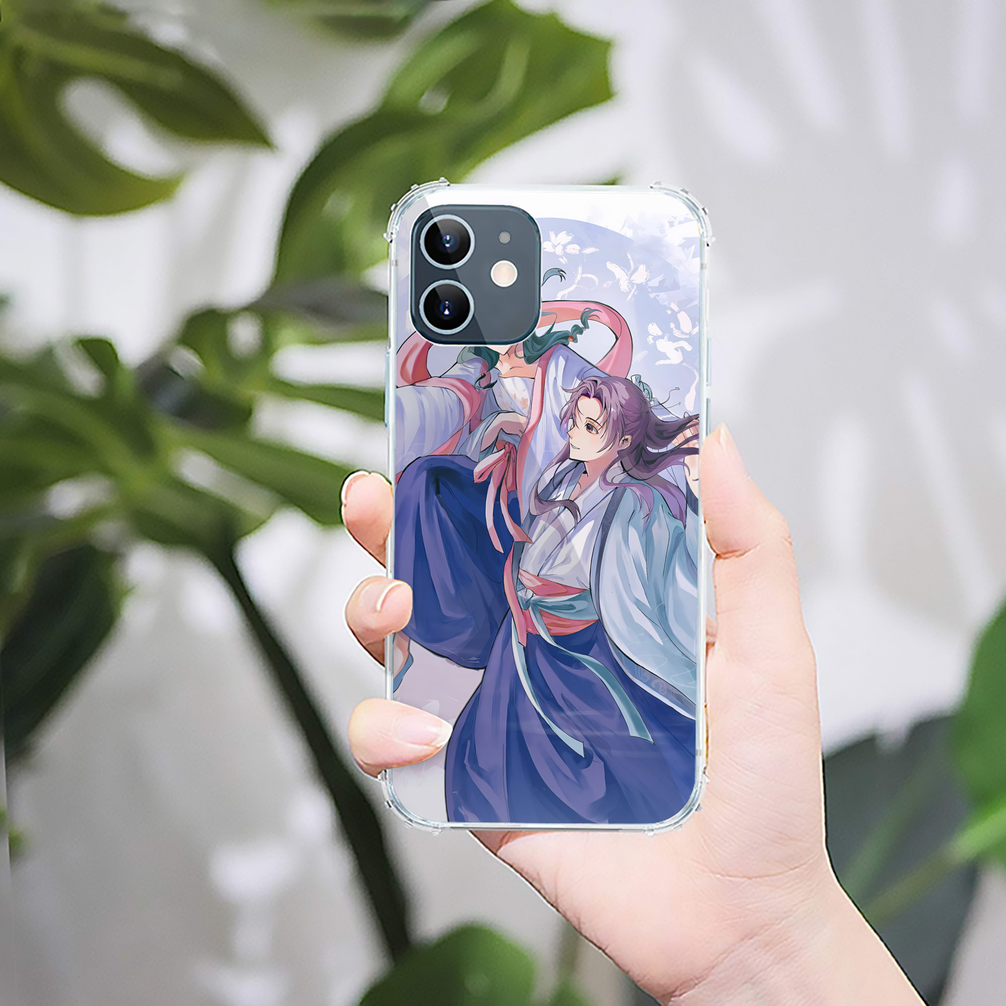 （画像用） 薬屋のひとりごと The Apothecary Diaries 【iPhone 12シリーズ対応】透明スマホケース（クリアソフトケース）
